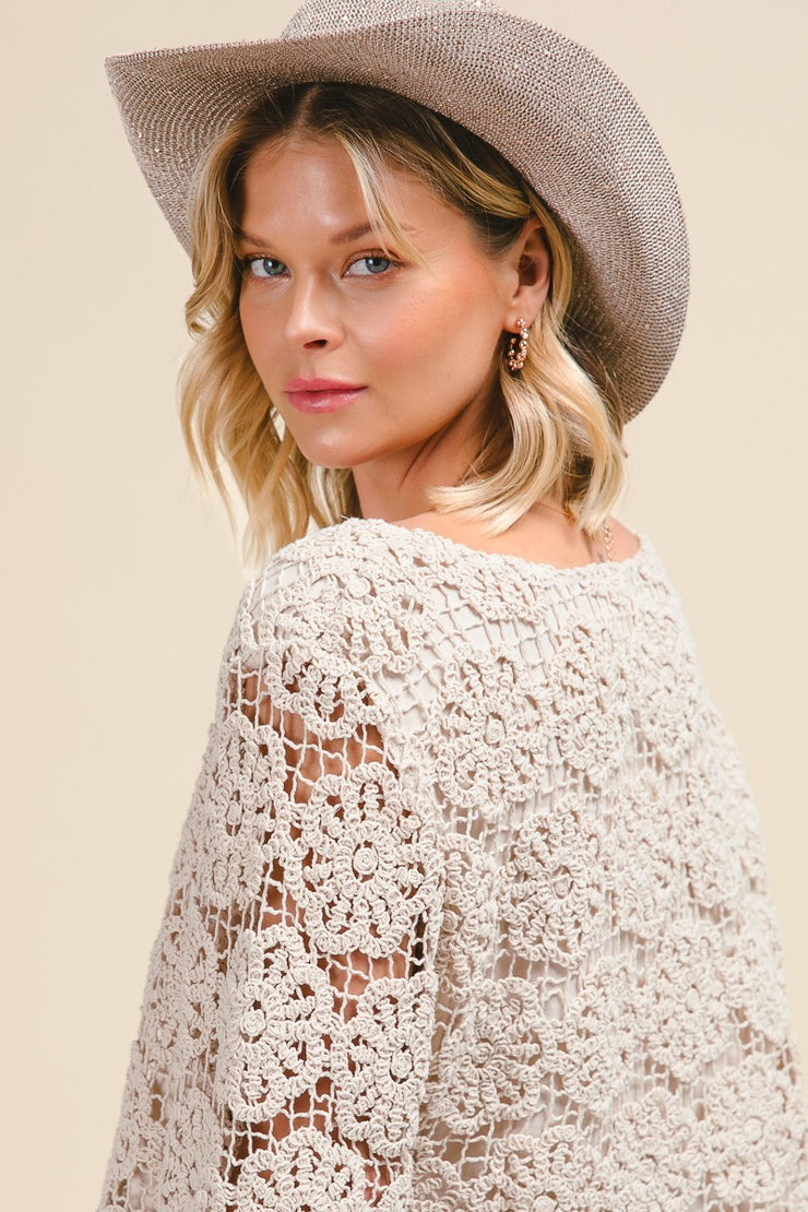 Boho Crochet Blouse