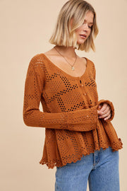 Penelope Pumpkin Sweater