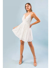 Gwen White Dress