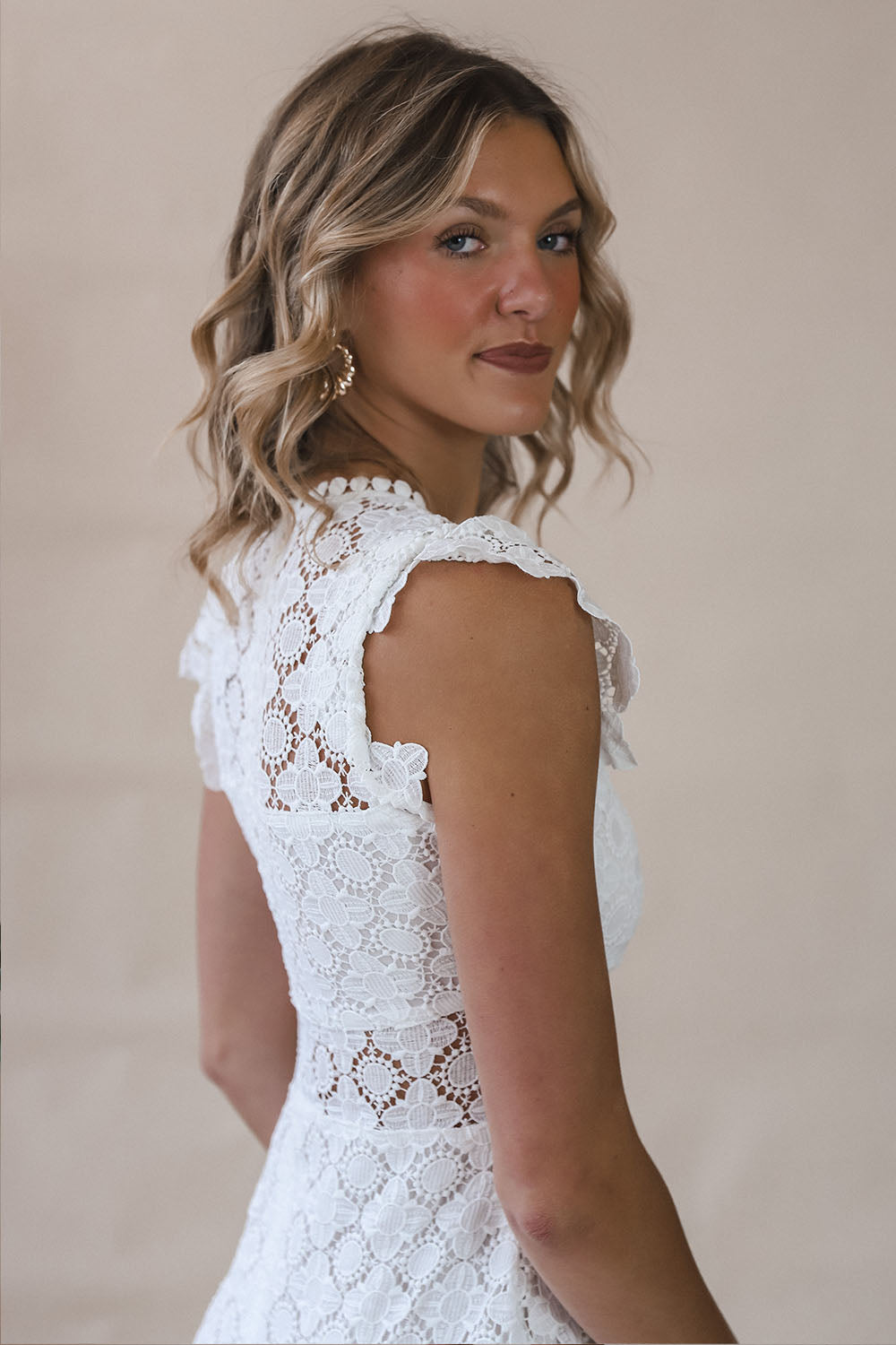 Isla Eyelet Lace Dress – 1 Happy Girl