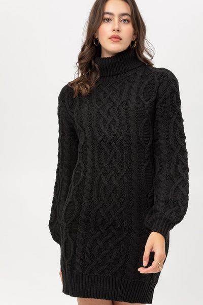 Black Sweaterdress