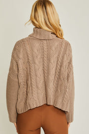 Truffle Turtleneck Sweater