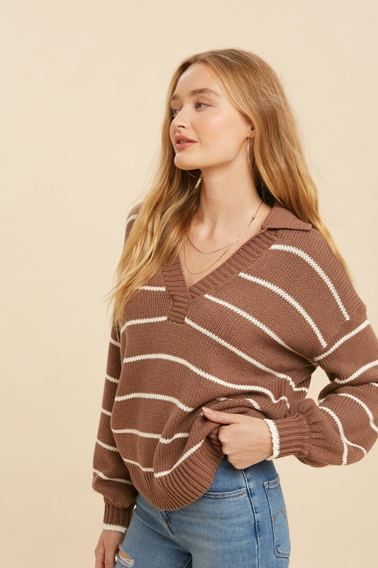 Kenzie Striped Sweater