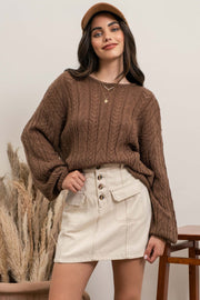 Zoya Mocha Sweater
