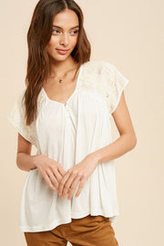 Caleb Ivory Blouse