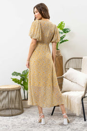 Edith Yellow Dress