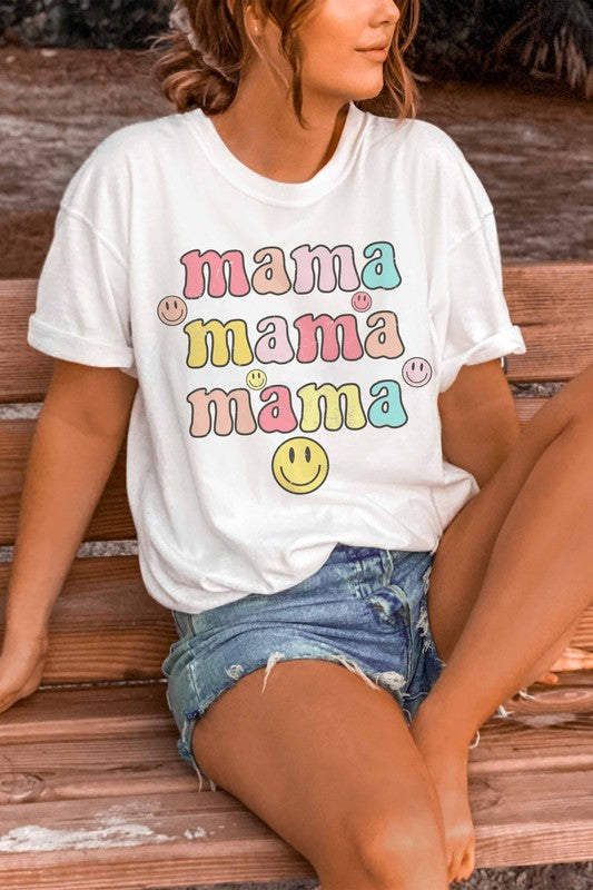 Mama Smiley Tee