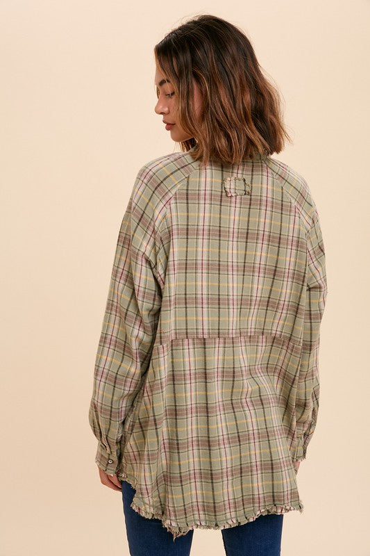 Olivia Plaid Flannel