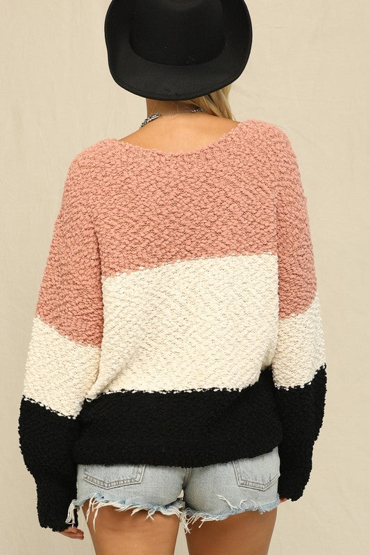 Clara Colorblocked Sweater