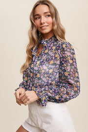 Mia floral blouse