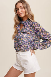 Mia floral blouse
