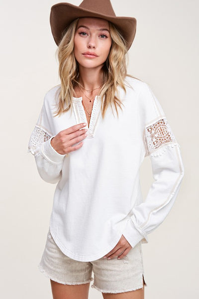 Milly Lace Detail Blouse
