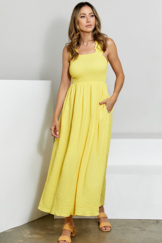 Kenzie Yellow Dress