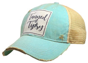 Tanned & Tipsy Distressed Hat