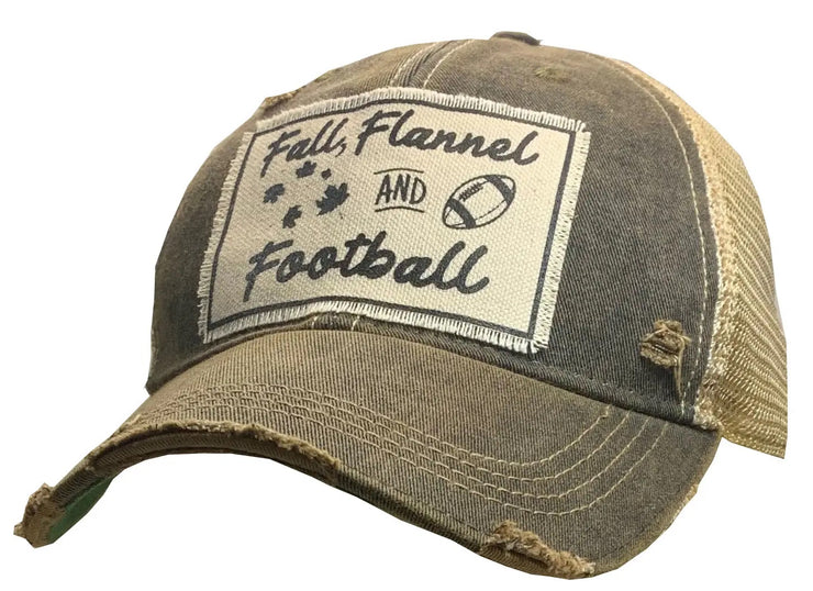 Fall, Flannel & Football Hat