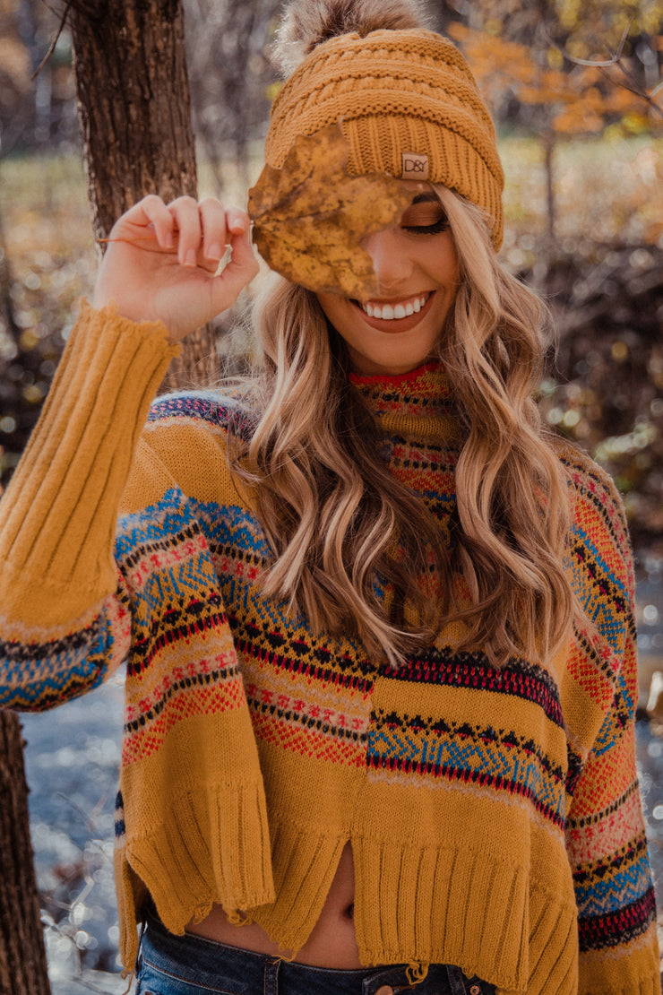 Free People All The Pattern Pullover