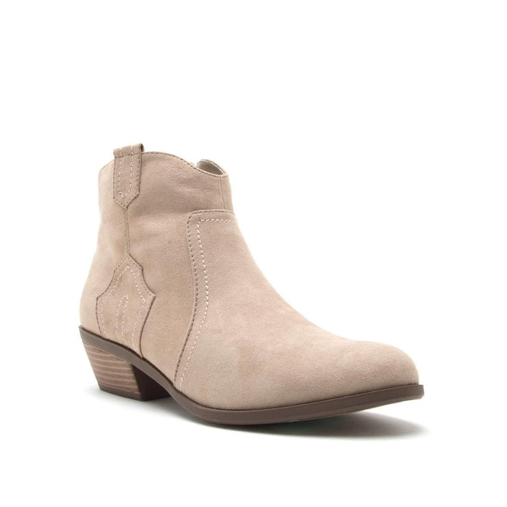 Out West Taupe Bootie