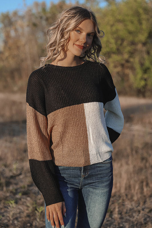 Colorblocked Sweater