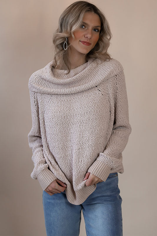 Kenzie Beige Sweater