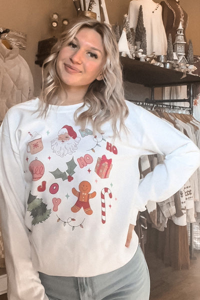 Girly Christmas Sweatshirt