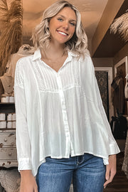 Calypso White Blouse