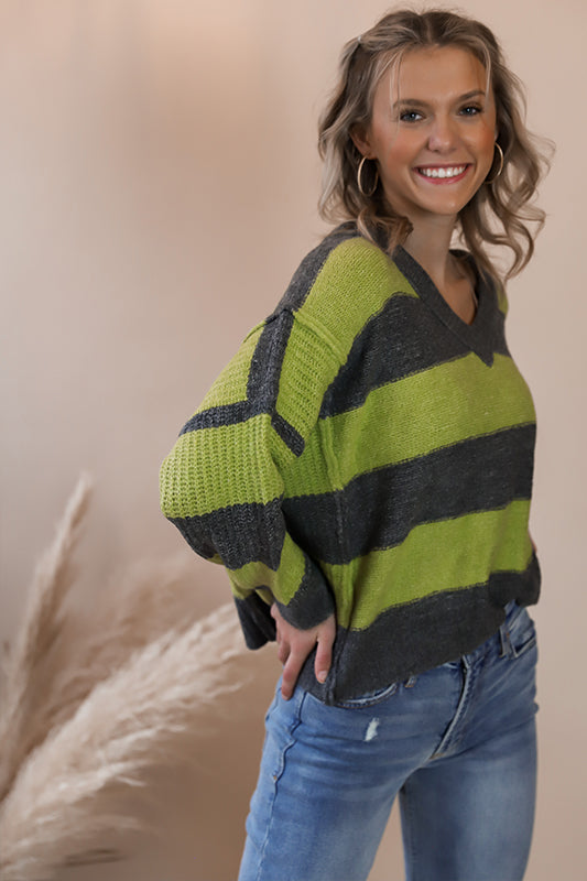 Lissy Lime Sweater