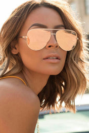 The Playa Brown & Gold Sunglasses