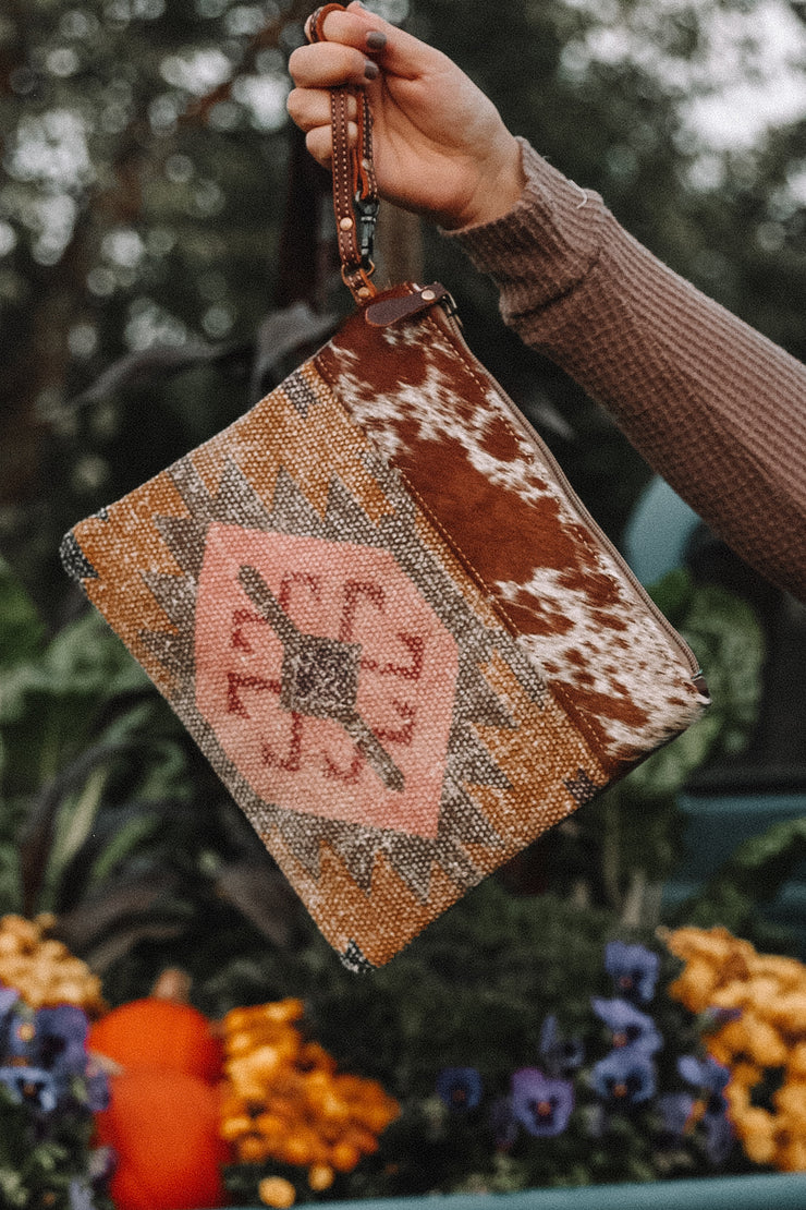 Peachy Cow Crossbody